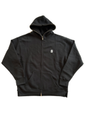 Black Full Zip Hoodie