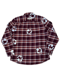 SGL Tears Burgundy Flannel Large