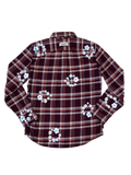 SGL Tears Burgundy Flannel Medium