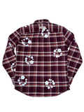 SGL Tears Burgundy Flannel Small