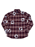 SGL Tears Burgundy Flannel Small