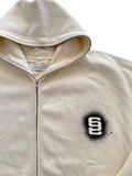 Graffiti Stencil Full Zip Hood