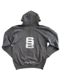 Vintage Gray Full Zip Hoodie