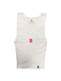 Girls Baby Tank White