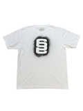 White Graffiti Stencil Tee
