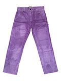 Purple Washed Double Knee Sz 32