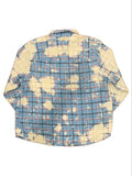 Sky Blue Bleached Flannel Sz XXL