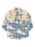 Sky Blue Bleached Flannel Sz Small