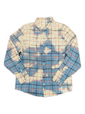 Sky Blue Bleached Flannel Sz Small