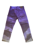 Purple Sun Faded Double Knee Sz 33